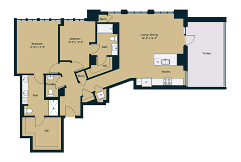 1620 Sansom Street Studio-3 Beds Apartment for Rent - Photo Gallery 29